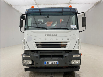 Tipper, Crane truck Iveco Stralis 270: picture 2