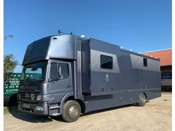 Livestock truck Mercedes-Benz Pferdetransporter
