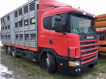 SCANIA 124 360 - Livestock truck