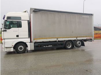Curtainsider truck MAN TGA 26.480: picture 1