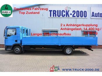Dropside/ Flatbed truck MAN TGL 10.240 Pritsche 6.30 Mtr 2x AHK 3 Sitzplätze: picture 1