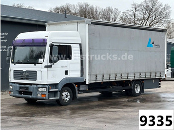 Curtainsider truck MAN TGL 12.240