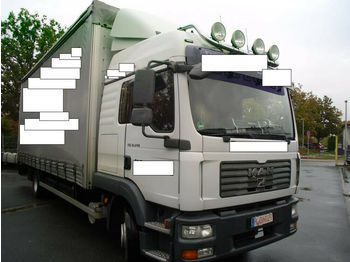 Curtainsider truck MAN TGL 12.240  Top LBW 1500Kg Reifen 70% 7,20 Länge: picture 1