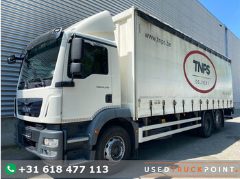 Curtainsider truck MAN TGM 26.290