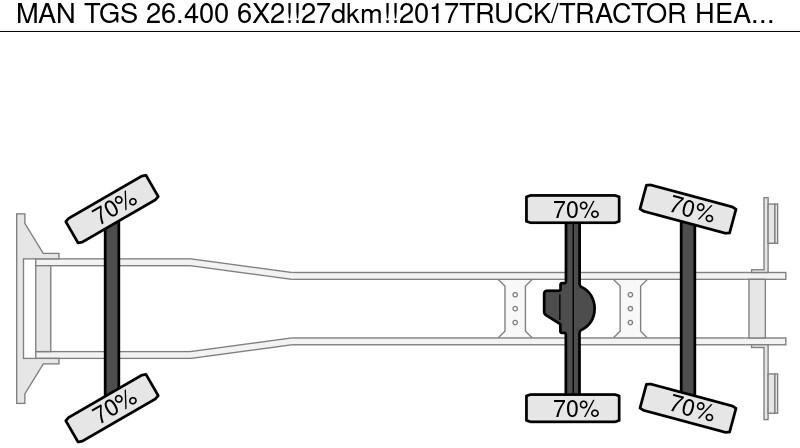 Crane truck MAN TGS 26.400 6X2!!27dkm!!2017TRUCK/TRACTOR HEAD/FASSI 60TM/FLY-JIB! WINCH/LIER!ROOF/DACH!!MANUTENTION!!: picture 20