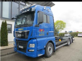 Container transporter/ Swap body truck MAN TGX 26.480 6x2-2 LL Euro6 ULBW Top Torque: picture 1