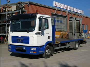 Autotransporter truck MAN TG-L 8.180/4x2 BL Pritsche Rampen+Winde: picture 1