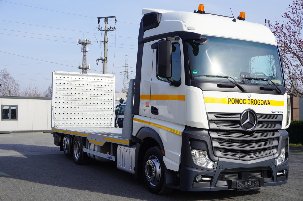 Dropside/ Flatbed truck MERCEDES-BENZ Actros 2542 E6 6×2 / New tow truck 2024 galvanized: picture 2