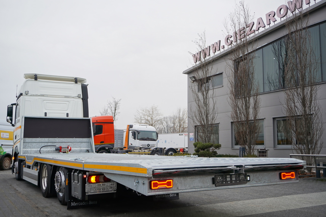 Dropside/ Flatbed truck MERCEDES-BENZ Actros 2542 E6 6×2 / New tow truck 2024 galvanized: picture 11
