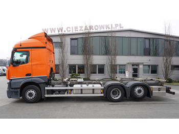 MERCEDES-BENZ Actros 2545 E6 BDF 6×2 / FULL ADR / 190 tho. km!! / lift&steer 3d axle/ 3 units - Cab chassis truck: picture 4