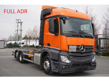 MERCEDES-BENZ Actros 2545 E6 BDF 6×2 / FULL ADR / 190 tho. km!! / lift&steer 3d axle/ 3 units - Cab chassis truck: picture 1