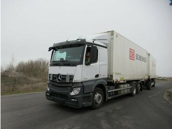 Container transporter/ Swap body truck Mercedes-Benz 2545 6x2 BDF Standard, Multiwechlser,Assistenten: picture 1