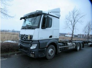 Container transporter/ Swap body truck Mercedes-Benz 2545 6x2 BDF Standard, Multiwechsler, Klima: picture 1