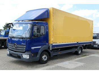 Curtainsider truck Mercedes-Benz 816 L Atego 4x2, 7.220mm lang, Euro 6, LBW: picture 1