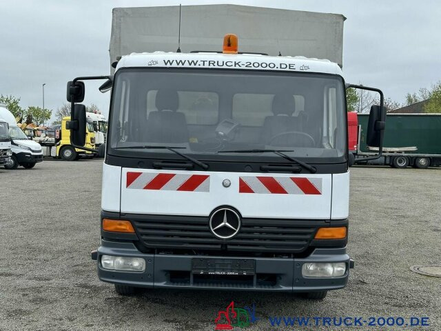 Curtainsider truck Mercedes-Benz 818 LBW AHK 10.5t. Nur 265.739 KM Schaltgetriebe: picture 13