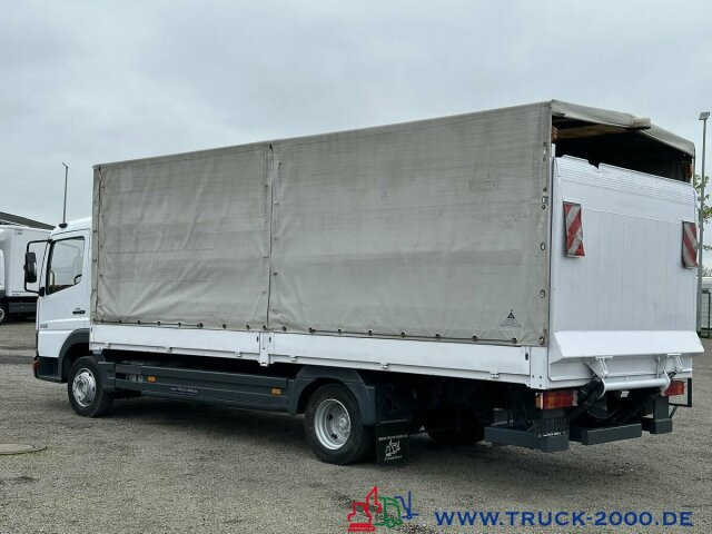 Curtainsider truck Mercedes-Benz 818 LBW AHK 10.5t. Nur 265.739 KM Schaltgetriebe: picture 9