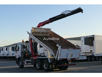 Tipper, Crane truck Mercedes-Benz ACTROS 2636: picture 5