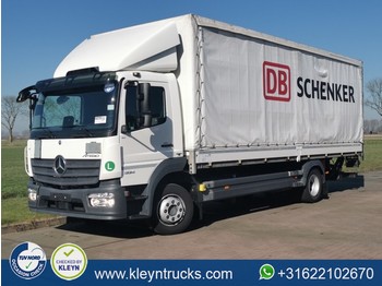 Curtainsider truck Mercedes-Benz ATEGO 1224 airco lift 139tkm: picture 1