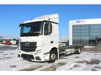 Container transporter/ Swap body truck Mercedes-Benz Actros 1836 L NR, EURO 6, BDF  + SPIER AWL110 03: picture 1