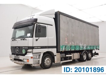 Curtainsider truck Mercedes-Benz Actros 2540 - 6x2: picture 1