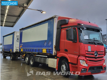 Container transporter/ Swap body truck Mercedes-Benz Actros 2545 6X2 ACC StreamSpace Xenon Liftachse Retarder Euro 6: picture 3