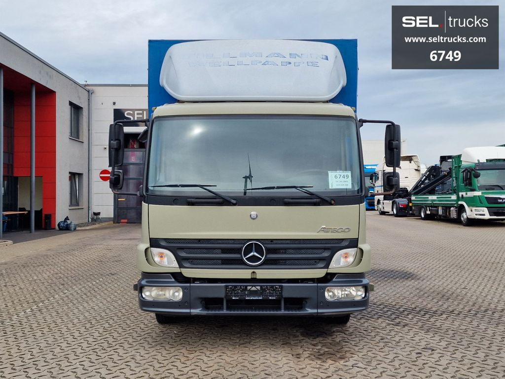 Curtainsider truck Mercedes-Benz Atego 818: picture 2