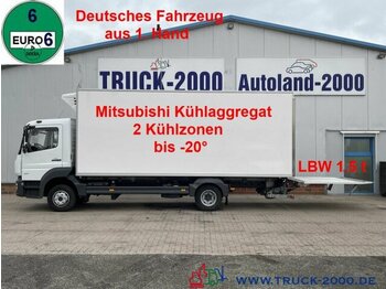 Refrigerator truck Mercedes-Benz Atego 821 Frisch - Tiefkühler -20° 2 Kammern LBW: picture 1