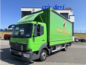 Curtainsider truck Mercedes-Benz Atego 823 4x2  LBW AHK: picture 1
