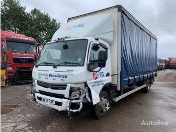 Curtainsider truck Mitsubishi Fuso 7.5T 2012 BREAKING FOR SPARES: picture 1
