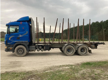 Logging truck SCANIA 164.480: picture 4