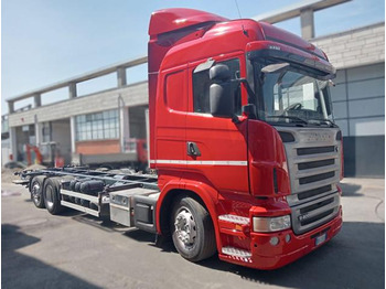 Container transporter/ Swap body truck SCANIA R400 CASSE MOBILI - R400: picture 1