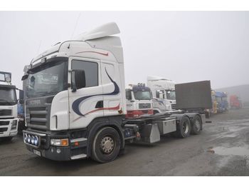 Container transporter/ Swap body truck SCANIA R500 LB MNB: picture 1
