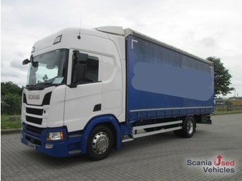 Curtainsider truck SCANIA R 410 B4x2NA: picture 1