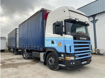 Curtainsider truck Scania 164L 480: picture 1