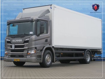 Box truck Scania P220 B4X2NA | CLOSED BOX SCHMITZ | 760 x 247 X 250 (245) | 2000KG TAILGATE DHOLLANDIA |: picture 1
