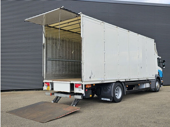 Box truck Scania P230 CLOSED BOX WITH SIDE DOORS / LIFT / KOFFER - LBW: picture 4