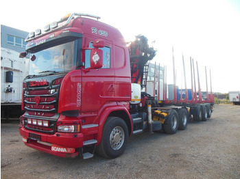 Logging truck SCANIA R 450