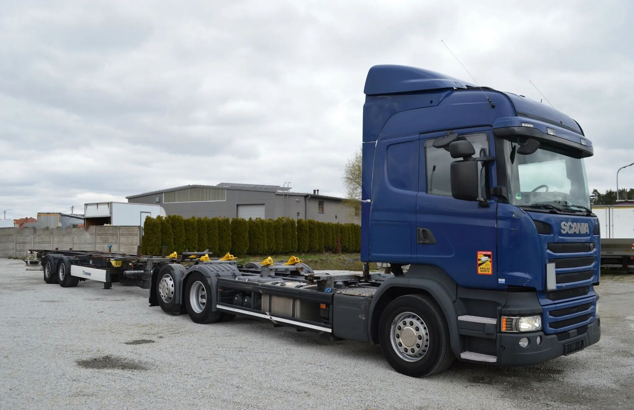 Leasing of Scania R450 EURO 6 SWAP CHASSIS BDF 1.HAND Scania R450 EURO 6 SWAP CHASSIS BDF 1.HAND: picture 9