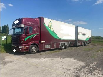 Refrigerator truck Scania R480  Compleet with trailer.: picture 1