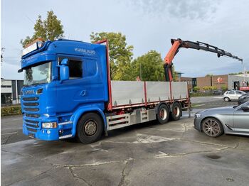 Crane truck Scania R730 V8 6X4 EURO 6 + PALFINGER PK33002 + REMOTE: picture 1