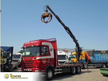 Dropside/ Flatbed truck SCANIA R 730