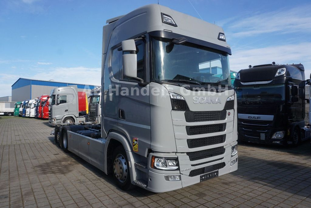 Container transporter/ Swap body truck Scania S450 HighLine LL BDF Mult*Retarder/Lenk+Lift/LBW: picture 30
