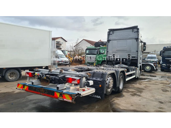 Container transporter/ Swap body truck Scania S450 HighLine LL BDF *Retarder/Lenk+Lift/LBW/AHK: picture 5