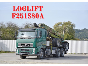 Logging truck VOLVO FH 500
