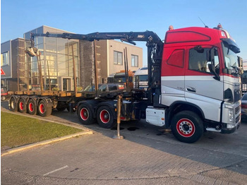 Logging truck, Crane truck Volvo FH 540 6X4 EURO 6 + EPSILON S260Z96 + TRAILER 4: picture 2