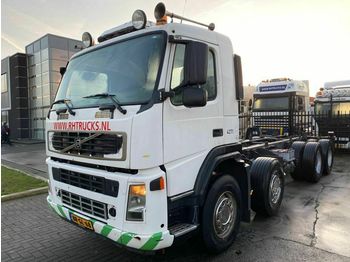 Cab chassis truck Volvo FM 12-340 8X4 MANUAL FULL STEEL EURO 3: picture 1