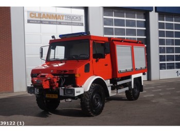 Unimog U 1350 L Brandweer Hogedruk Rosenbauer opbouw - Fire truck