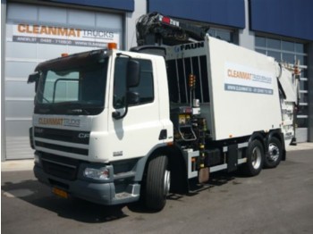 DAF FAN 75 CF 250 Hiab 21 ton/meter Kran - Garbage truck