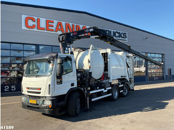 Ginaf C 3130 Hiab 16 ton/meter laadkraan + container Washing - Garbage truck