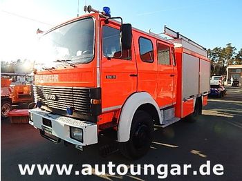Fire truck IVECO Magirus 120-23 AW 4x4 1600 Liter Feuerwehr LF 16/12: picture 1